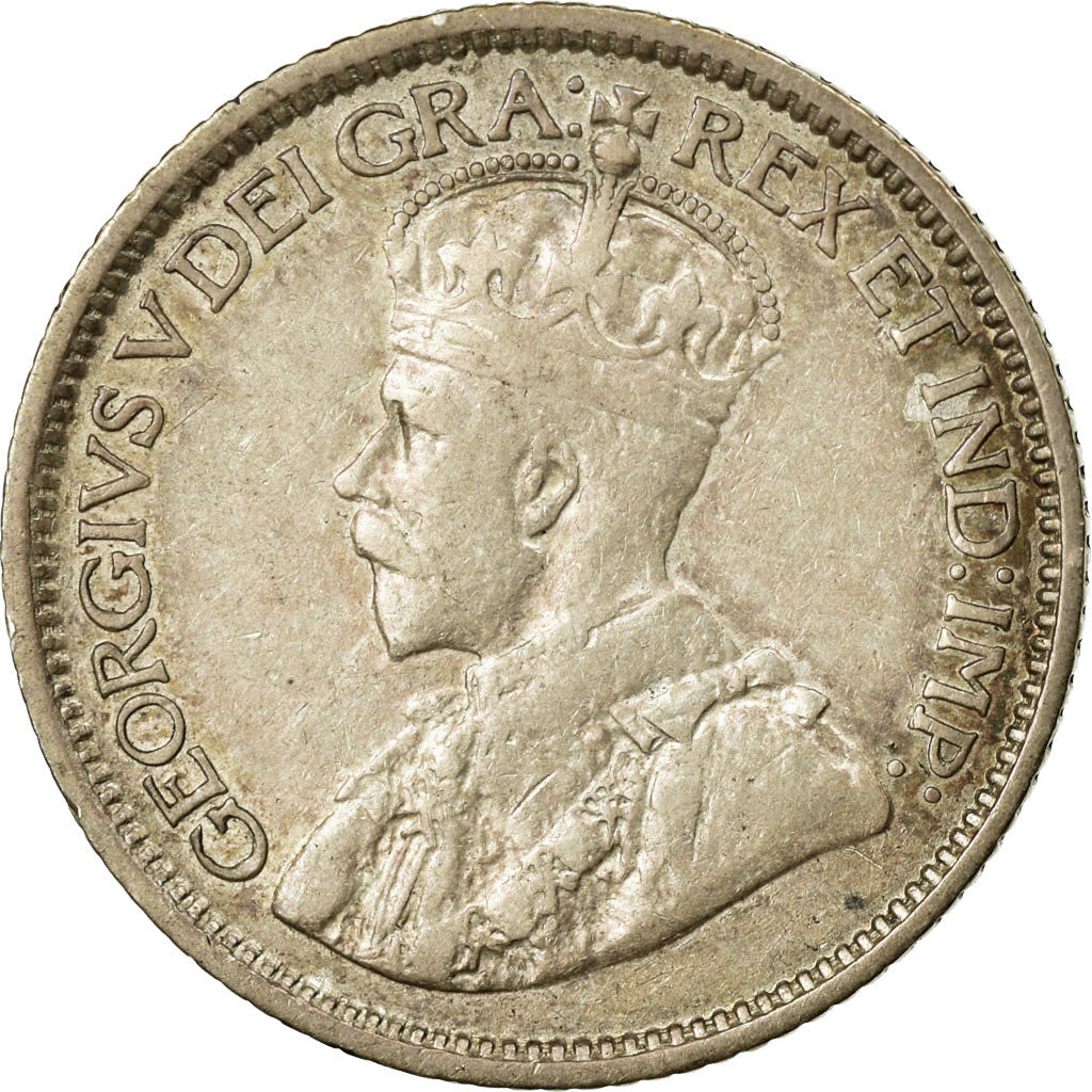 Coin, Canada, George V, 10 Cents, 1914, Royal Canadian Mint, Ottawa, EF(40-45)