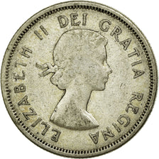 Coin, Canada, Elizabeth II, 25 Cents, 1962, Royal Canadian Mint, Ottawa