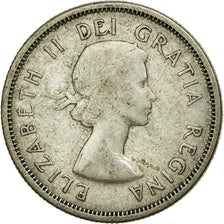 Monnaie, Canada, Elizabeth II, 25 Cents, 1956, Royal Canadian Mint, Ottawa, TB