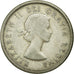 Coin, Canada, Elizabeth II, 25 Cents, 1956, Royal Canadian Mint, Ottawa