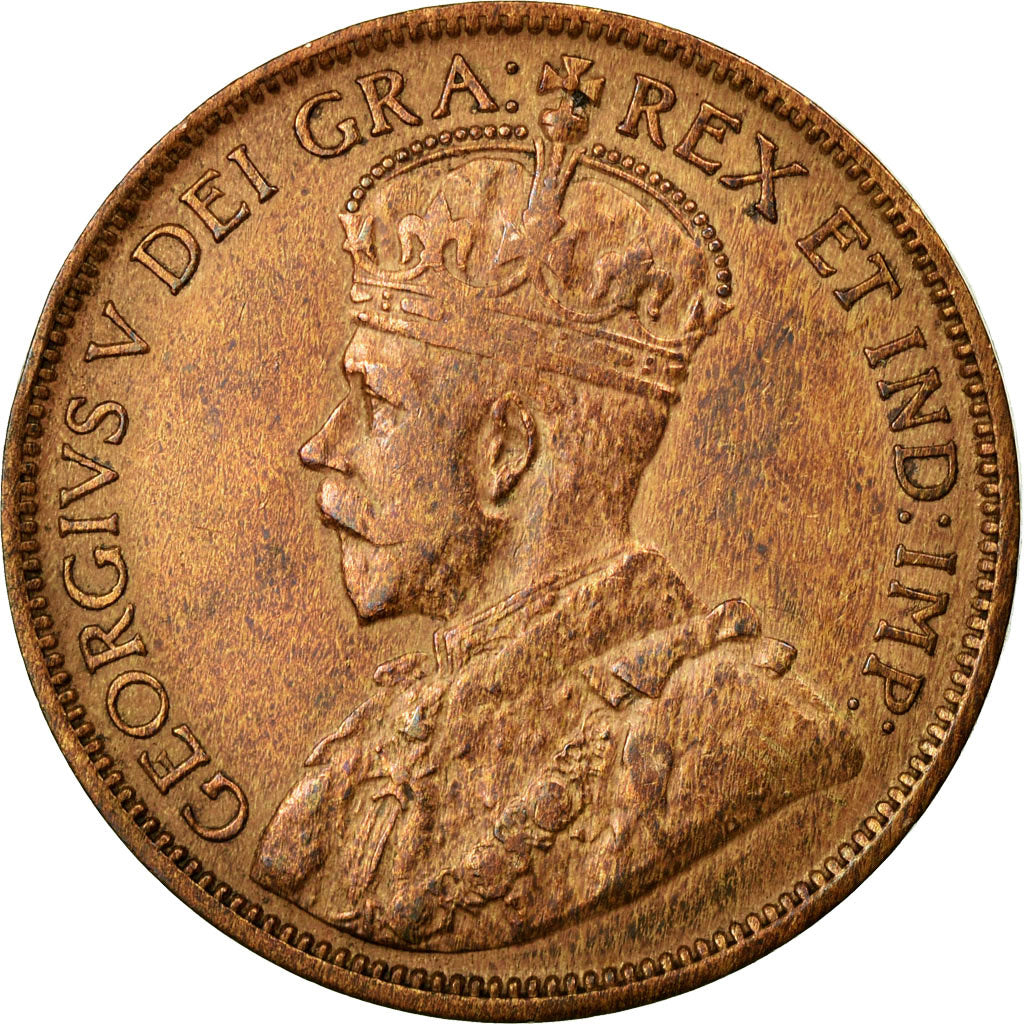 Coin, Canada, George V, Cent, 1916, Royal Canadian Mint, Ottawa, EF(40-45)
