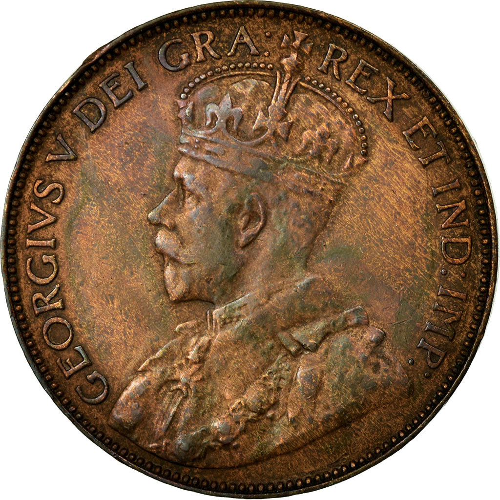 Coin, Canada, George V, Cent, 1920, Royal Canadian Mint, Ottawa, EF(40-45)