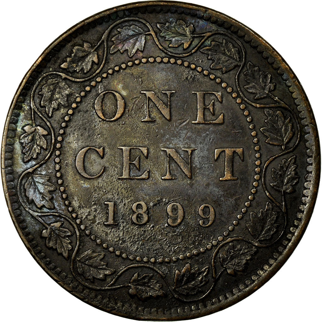 Coin, Canada, Victoria, Cent, 1899, Royal Canadian Mint, Ottawa, EF(40-45)