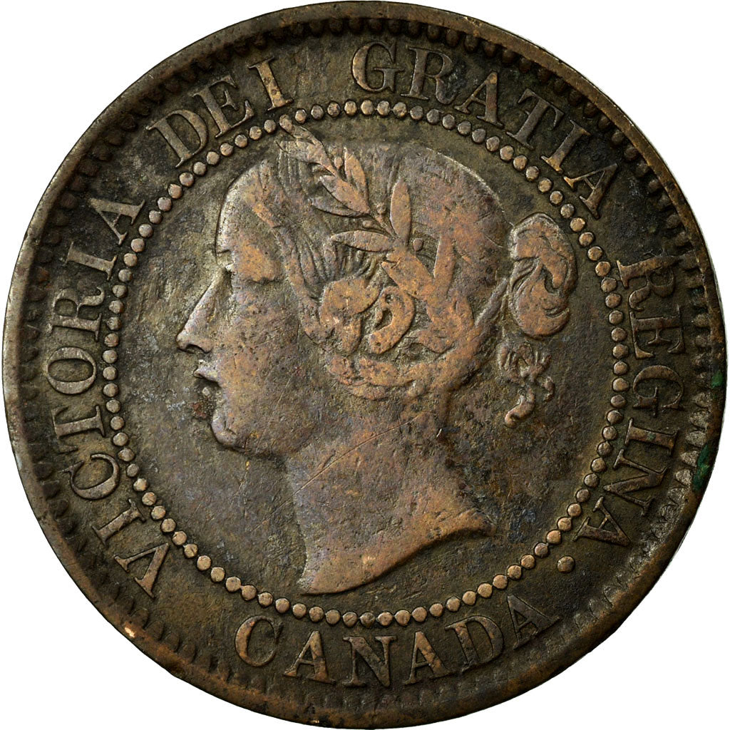 Coin, Canada, Victoria, Cent, 1859, Royal Canadian Mint, Ottawa, EF(40-45)