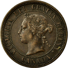 Coin, Canada, Victoria, Cent, 1876, Royal Canadian Mint, AU(55-58), Bronze, KM:7