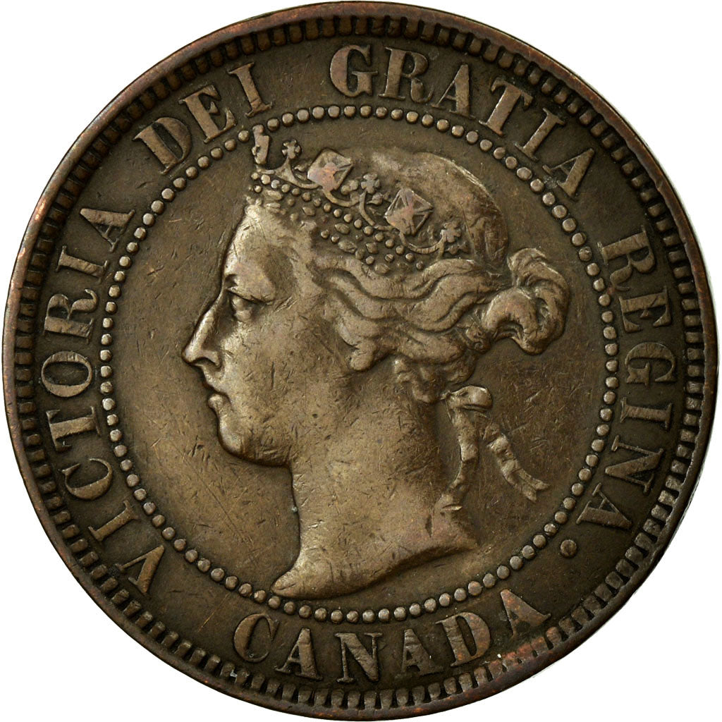 Coin, Canada, Victoria, Cent, 1901, Ottawa, EF(40-45)
