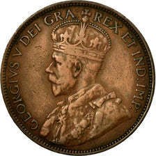 Coin, Canada, George V, Cent, 1918, Royal Canadian Mint, Ottawa, EF(40-45)