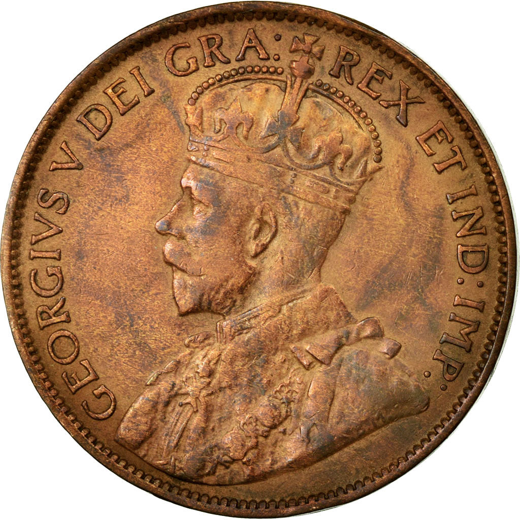 Coin, Canada, George V, Cent, 1913, Royal Canadian Mint, Ottawa, EF(40-45)