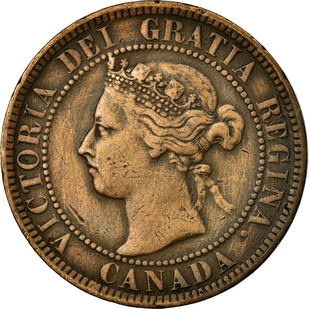 Coin, Canada, Victoria, Cent, 1897, Royal Canadian Mint, Ottawa, EF(40-45)