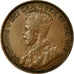 Coin, NEWFOUNDLAND, Large Cent, 1917, Royal Canadian Mint, AU(55-58), Bronze