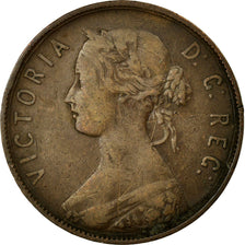 Coin, NEWFOUNDLAND, Large Cent, 1876, Royal Canadian Mint, VF(30-35), Bronze