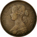 Coin, NEWFOUNDLAND, Large Cent, 1876, Royal Canadian Mint, VF(30-35), Bronze