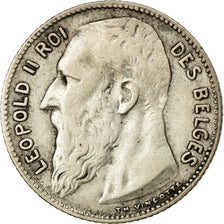 Coin, Belgium, Franc, 1909, VF(30-35), Silver, KM:56.1
