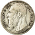 Coin, Belgium, Franc, 1909, VF(30-35), Silver, KM:56.1
