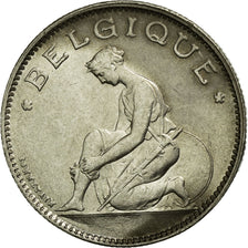 Coin, Belgium, Franc, 1928, AU(55-58), Nickel, KM:89