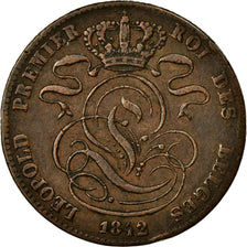 Coin, Belgium, Leopold I, 5 Centimes, 1842, VF(30-35), Copper, KM:5.1