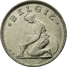 Coin, Belgium, 50 Centimes, 1923, AU(55-58), Nickel, KM:88