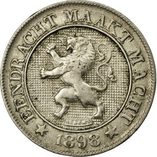 Coin, Belgium, Leopold II, 10 Centimes, 1898, EF(40-45), Copper-nickel, KM:43