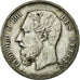 Moneda, Bélgica, Leopold II, 5 Francs, 5 Frank, 1872, MBC, Plata, KM:24