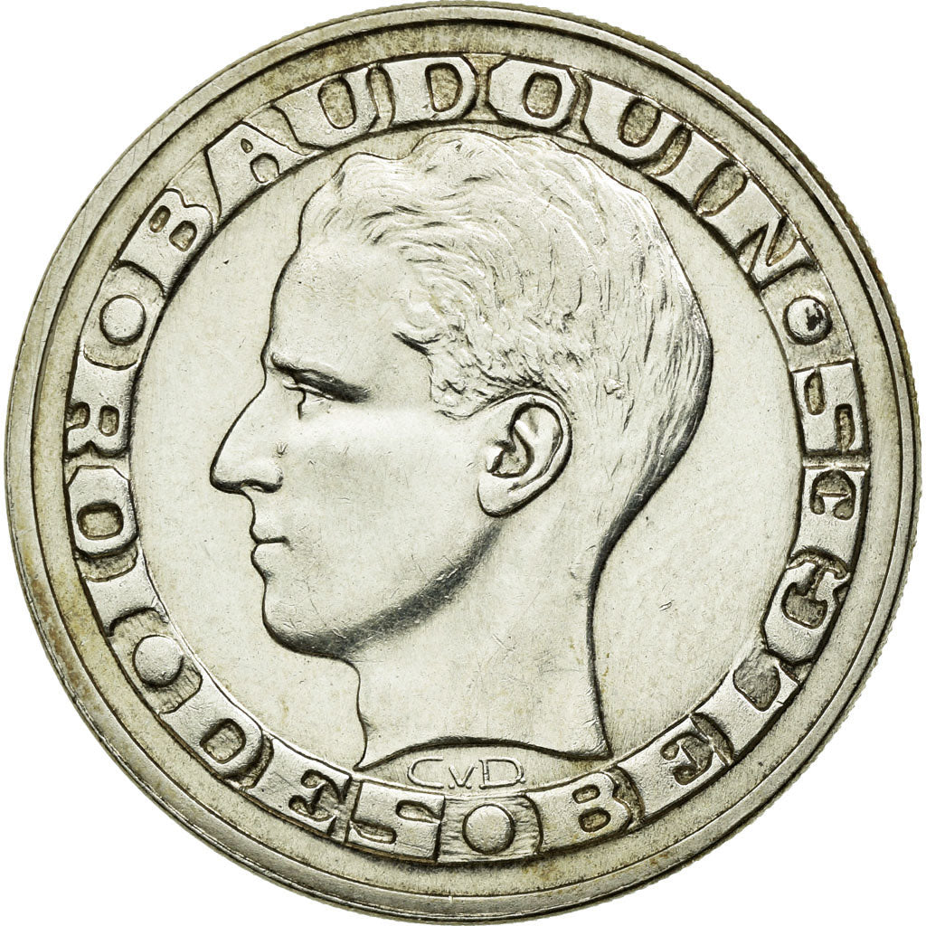 Coin, Belgium, 50 Francs, 50 Frank, 1958, Brussels, EF(40-45), Silver, KM:150.1