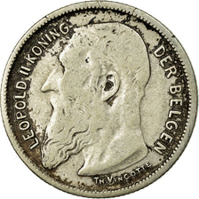 Coin, Belgium, 2 Francs, 2 Frank, 1904, VF(20-25), Silver, KM:59