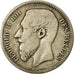 Moneta, Belgio, Leopold II, 2 Francs, 2 Frank, 1867, B+, Argento, KM:30.2