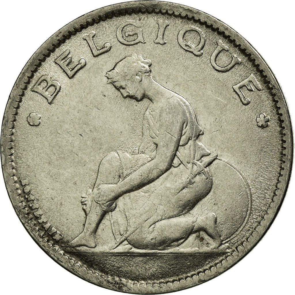 Coin, Belgium, Franc, 1934, AU(55-58), Nickel, KM:89