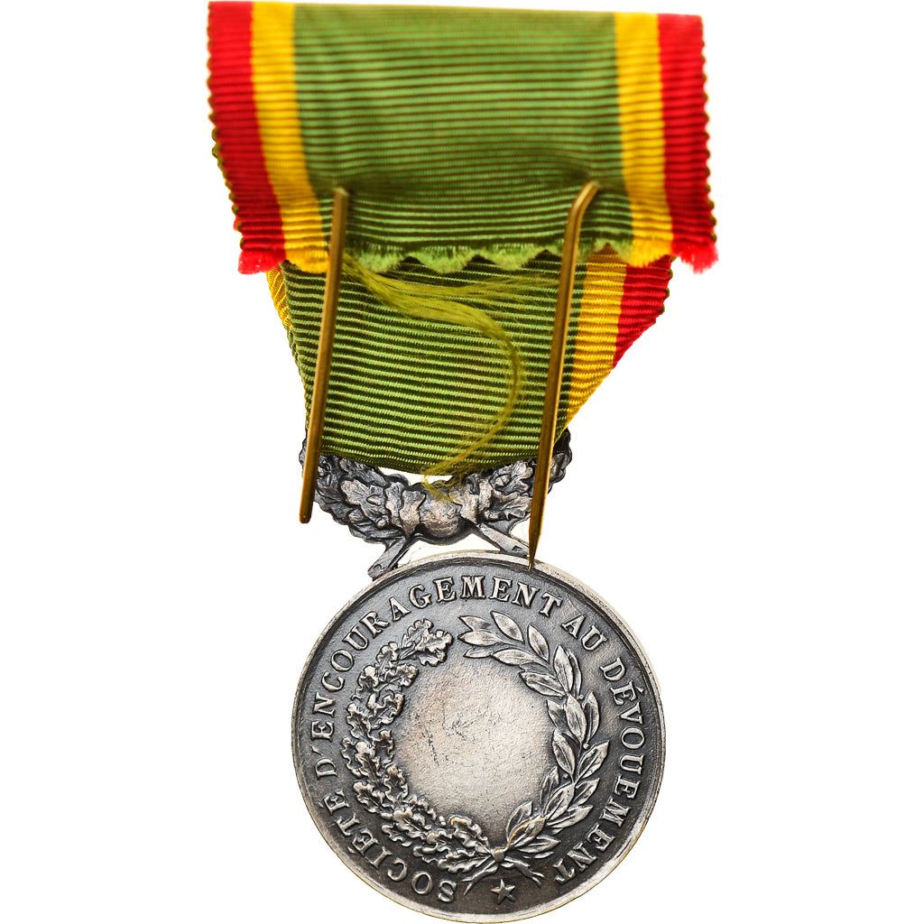 France, Société d'encouragement au dévouement, Medal, Uncirculated, Silvered