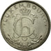 Coin, Luxembourg, Charlotte, 2 Francs, 1924, EF(40-45), Nickel, KM:36