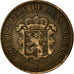 Coin, Luxembourg, William III, 2-1/2 Centimes, 1854, Utrecht, VF(30-35), Bronze