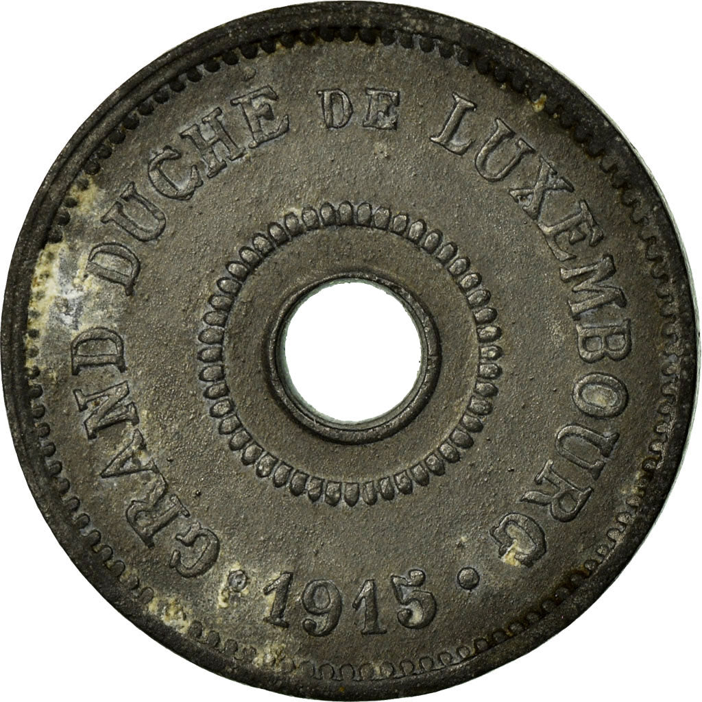 Monnaie, Luxembourg, Marie Adelaide, 10 Centimes, 1915, SPL, Zinc, KM:28