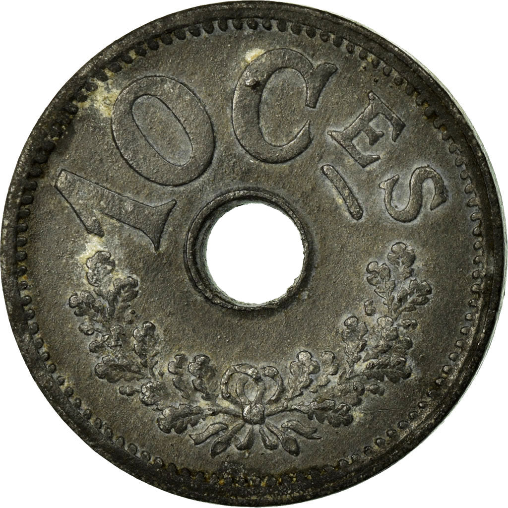 Monnaie, Luxembourg, Marie Adelaide, 10 Centimes, 1915, SPL, Zinc, KM:28