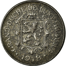 Coin, Luxembourg, Charlotte, 10 Centimes, 1918, EF(40-45), Iron, KM:31