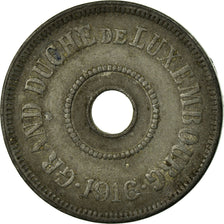 Coin, Luxembourg, Charlotte, 25 Centimes, 1916, EF(40-45), Zinc, KM:29
