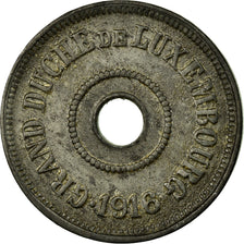 Coin, Luxembourg, Charlotte, 25 Centimes, 1916, EF(40-45), Zinc, KM:29