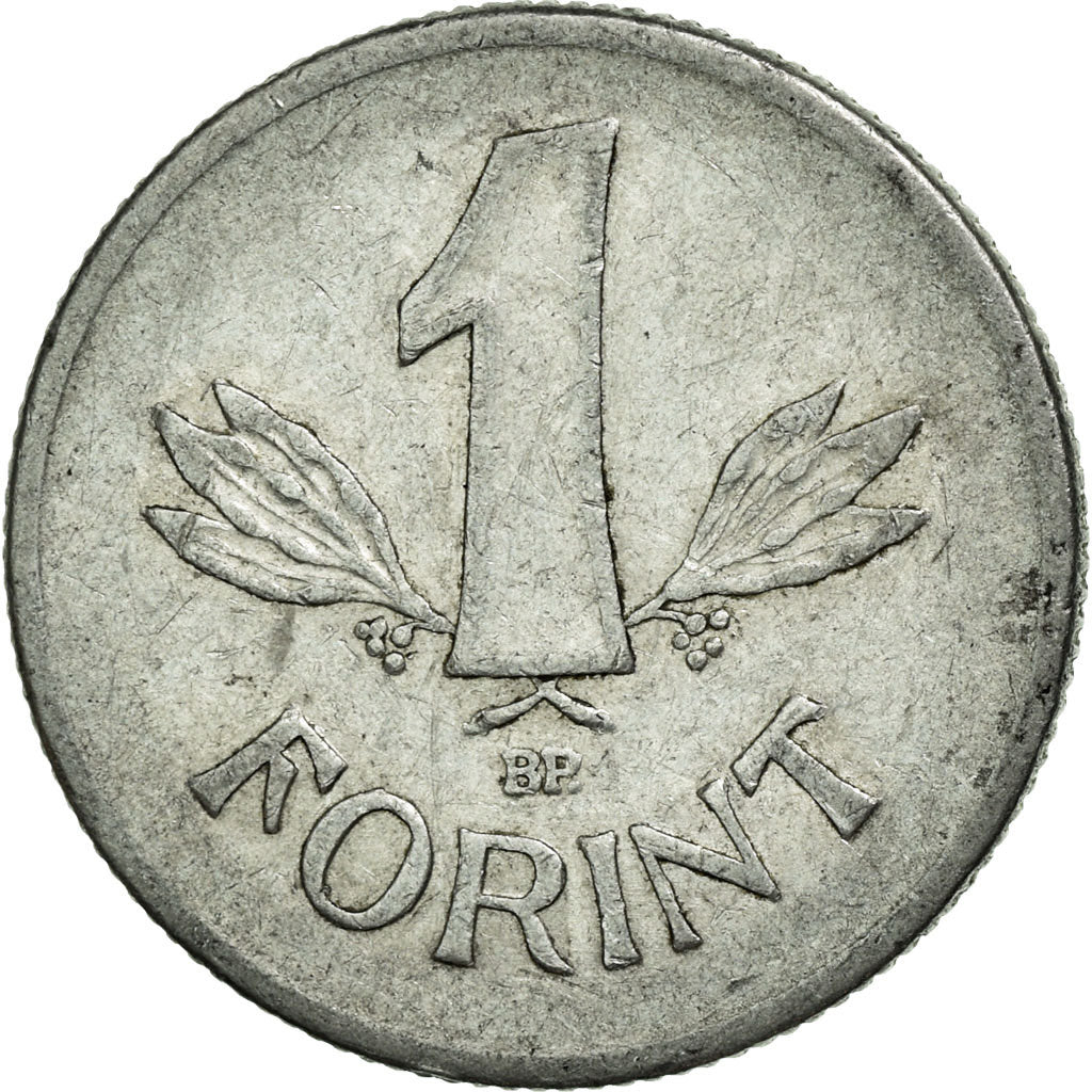 Moeda, Hungria, Forint, 1977, Budapest, VF(30-35), Alumínio, KM:575