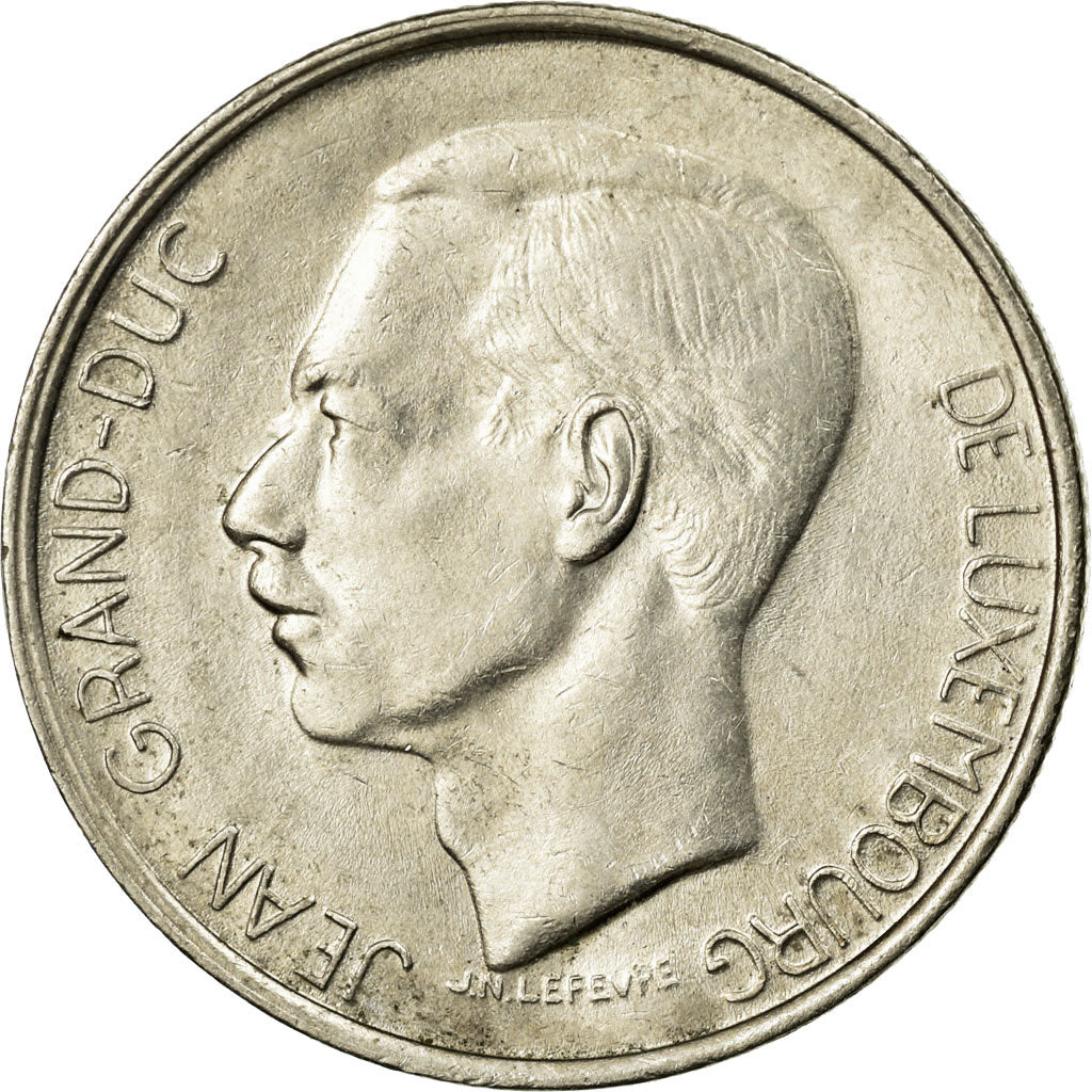 Moneta, Lussemburgo, Jean, 5 Francs, 1979, BB, Rame-nichel, KM:56