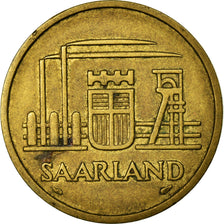 Monnaie, SAARLAND, 50 Franken, 1954, Paris, TTB, Aluminum-Bronze, KM:3