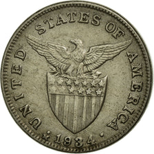 Coin, Philippines, 5 Centavos, 1934, EF(40-45), Copper-nickel, KM:175