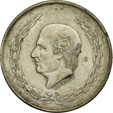 Coin, Mexico, 5 Pesos, 1953, Mexico City, EF(40-45), Silver, KM:467