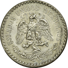 Coin, Mexico, Peso, 1945, Mexico City, AU(50-53), Silver, KM:455