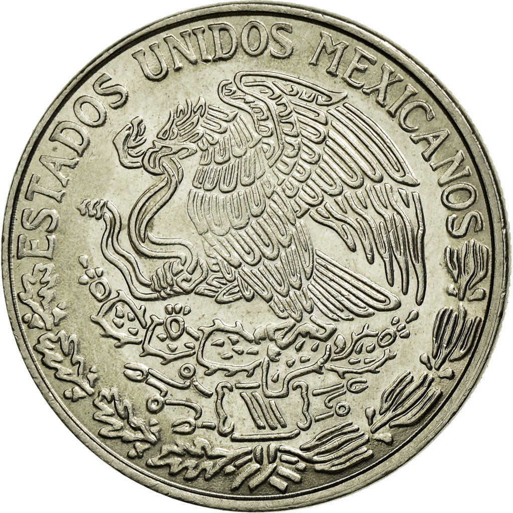 Coin, Mexico, Peso, 1982, Mexico City, AU(50-53), Copper-nickel, KM:460