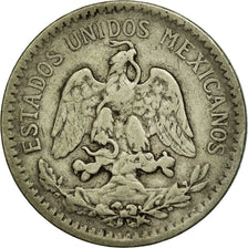 Monnaie, Mexique, 50 Centavos, 1919, Mexico City, TB+, Argent, KM:447