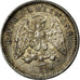 Moneda, México, 5 Centavos, 1890, Zacatecas, MBC, Plata, KM:398.10
