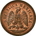 Coin, Mexico, Centavo, 1895, Mexico City, EF(40-45), Copper, KM:391.6