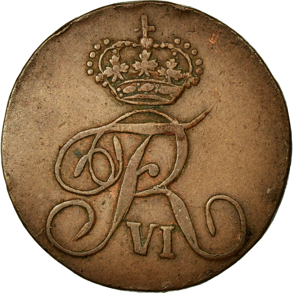 Coin, Norway, 2 Skilling, 1810, VF(30-35), Copper, KM:280.1