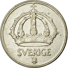 Coin, Sweden, Gustaf V, 50 Öre, 1949, EF(40-45), Silver, KM:817