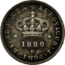 Monnaie, Portugal, Luiz I, 50 Reis, 1889, TTB, Argent, KM:506.2