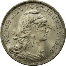 Coin, Portugal, 50 Centavos, 1929, EF(40-45), Copper-nickel, KM:577