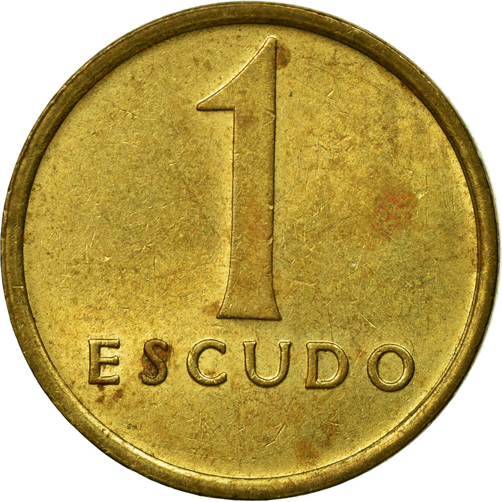 Moeda, Portugal, Escudo, 1983, VF(30-35), Níquel-Latão, KM:614